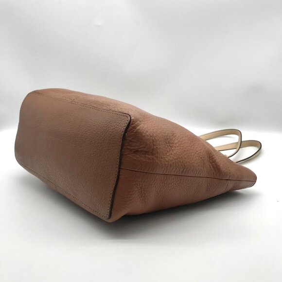 Michael Kors Acorn Pebbled Leather Medium Bedford Tote - Picture 6 of 12